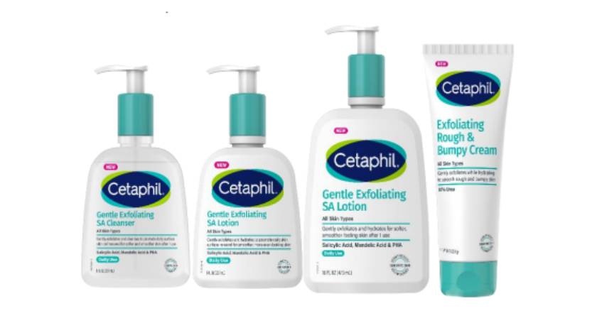 Cetaphil Launches Gentle Exfoliating Line and Serum Duo